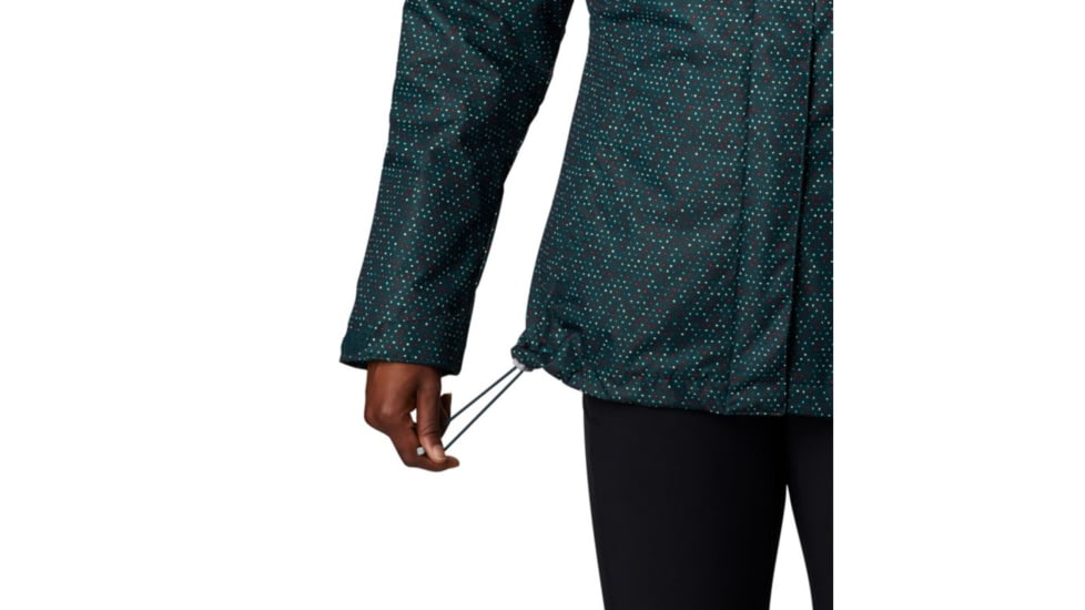 Columbia Whirlibird IV Interchange Jacket - Womens, Dark Seas Sparkler Print, Medium, 1868491375-M