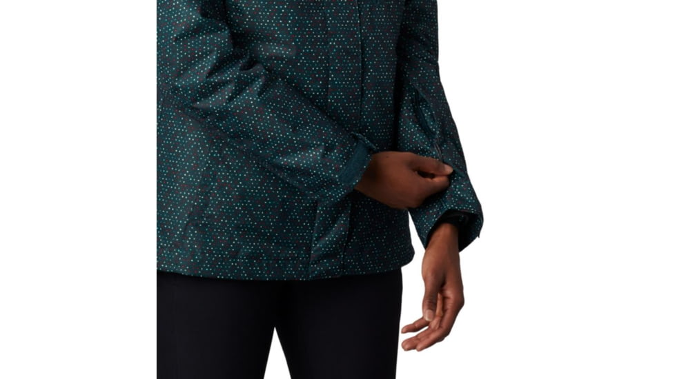 Columbia Whirlibird IV Interchange Jacket - Womens, Dark Seas Sparkler Print, Medium, 1868491375-M