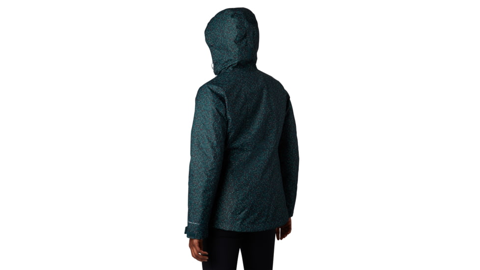 Columbia Whirlibird IV Interchange Jacket - Womens, Dark Seas Sparkler Print, Medium, 1868491375-M
