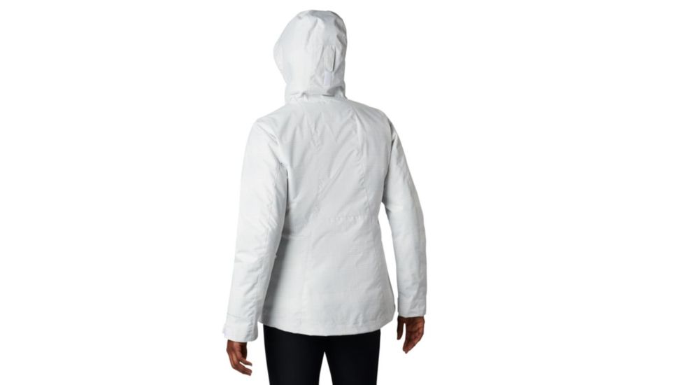 Columbia Whirlibird IV Interchange Jacket - Womens, White Simple Lines Print, Medium, 1868491100-M