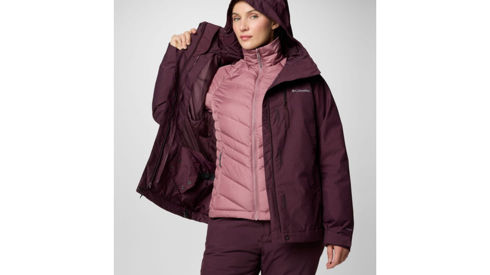 Columbia Whirlibird V Interchange Jacket - Womens, Moonvista Cross Dye, Extra Small, 2094751607-XS