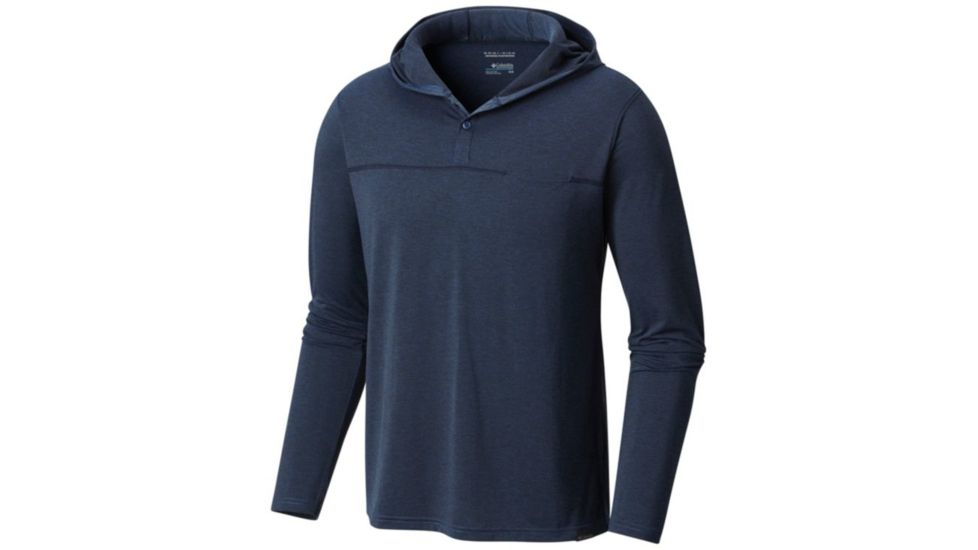 Columbia Whiskey Point Hooded Shirt - Mens, Carbon, S 1768751469S