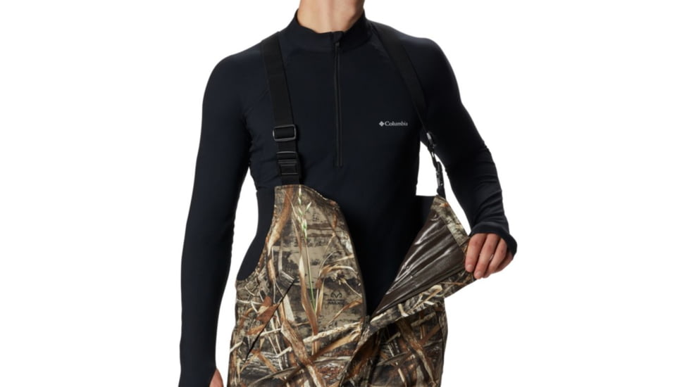 Columbia Widgeon III Bib, Realtree Max5, S, Regular Inseam - Mens, 1618721947-S-R