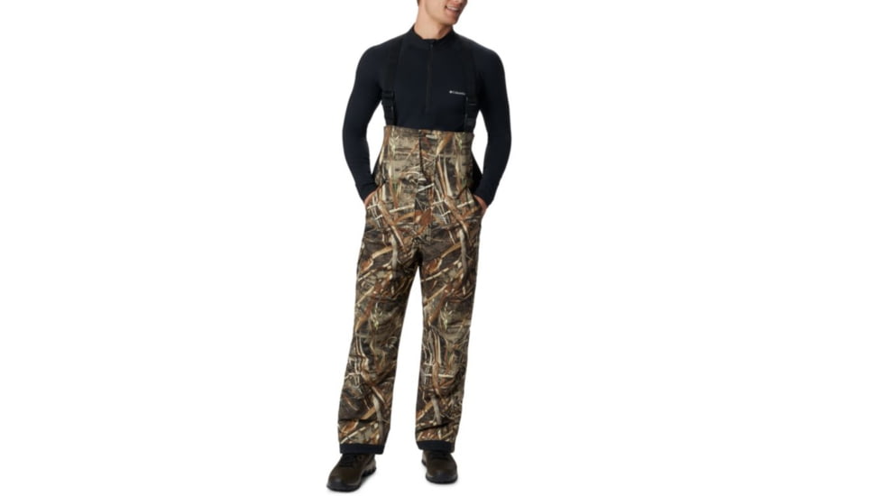Columbia Widgeon III Bib, Realtree Max5, S, Regular Inseam - Mens, 1618721947-S-R