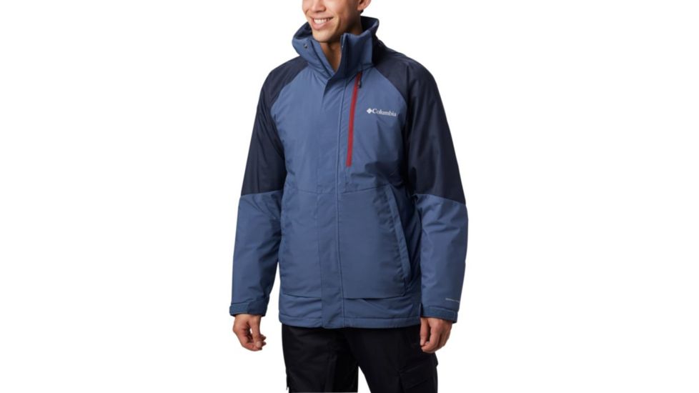 Columbia Wildside Jacket - Mens, Dark Mountain, Collegiate Navy Heather, Small, 1798682479-S