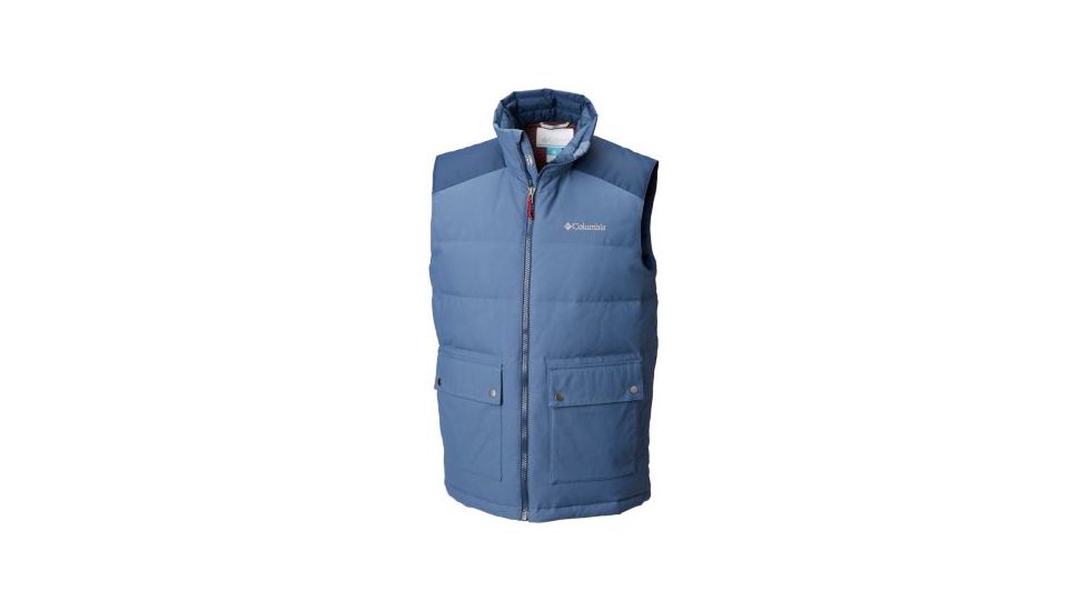 Columbia Winter Challenger Vest - Mens, Dark Mountain/Collegiate Navy, Medium, 1798281478-M