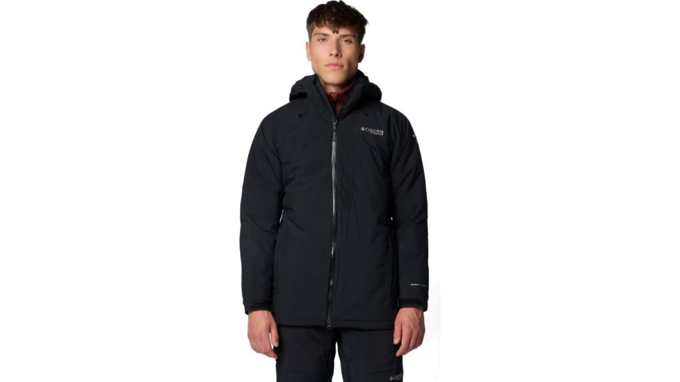 Columbia Winter District III Jacket - Men's, Black, Large, 2087371-010-L