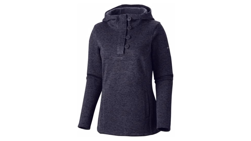 Columbia Darling Days Pullover Hoodie - Women's-Ebony Blue Heather-Small