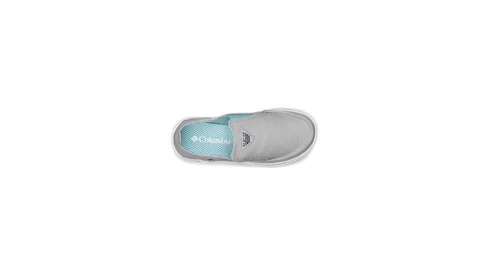 Columbia Childrens Bahama PFG Shoes, Earl Grey/Geyser, Medium, 11, 1826931025-11