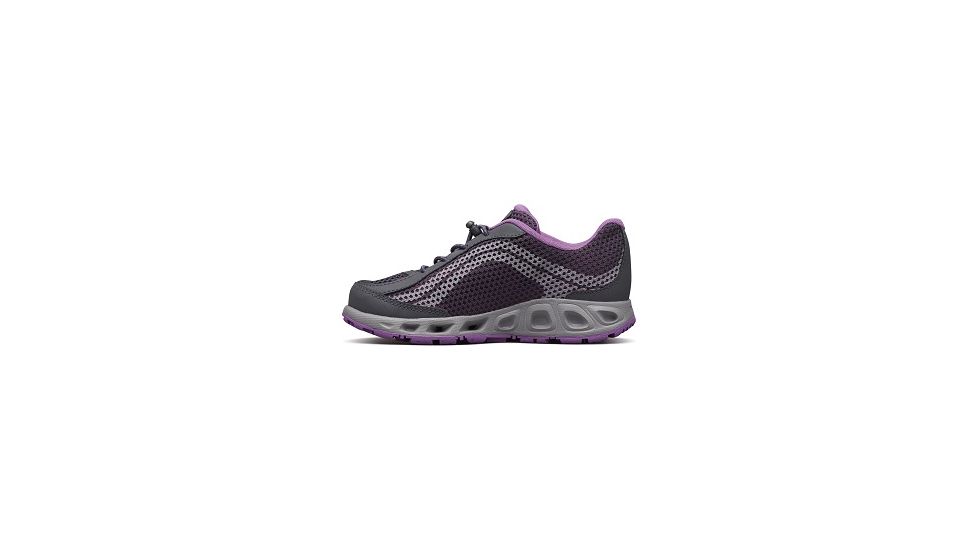 Columbia Youth Drainmaker IV Boat Shoes, Graphite/Northern Lights, Medium, 5, 1826921054-5