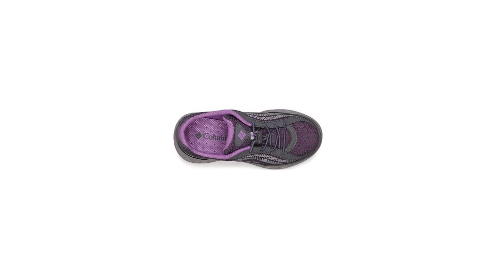 Columbia Youth Drainmaker IV Boat Shoes, Graphite/Northern Lights, Medium, 5, 1826921054-5