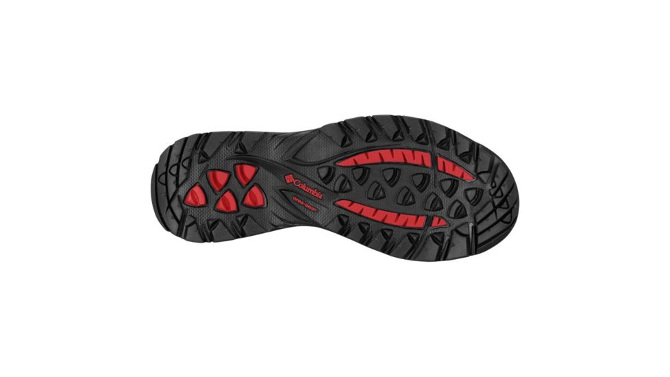 Columbia Youth Newton Ridge Suede Hiking Boots, Elk/Mountain Red, Medium, 5, 1831361286-5