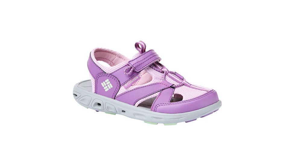 Columbia Youth Techsun Wave Sandals, Northern Lights/Key West, Medium, 5, 1767561578-5