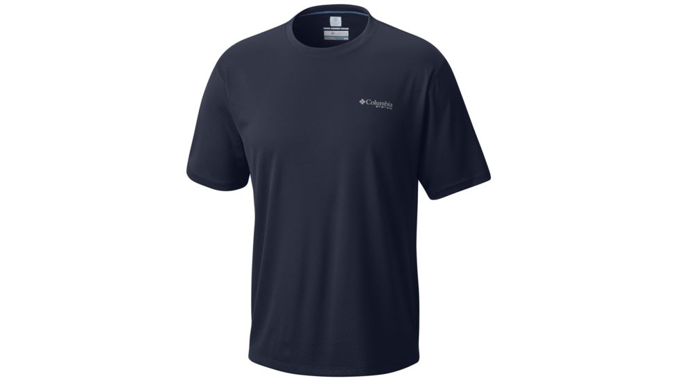Columbia Zero Rules Short Sleeve Shirt - Men's-Collegiate Navy-Small