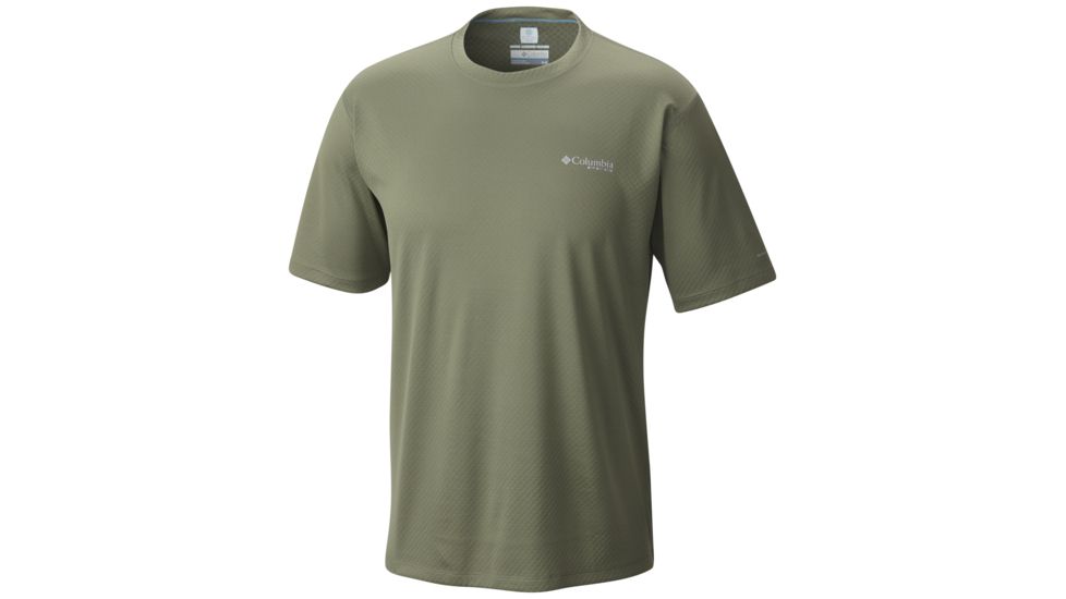 Columbia Zero Rules Short Sleeve Shirt - Men's-Cypress-Small