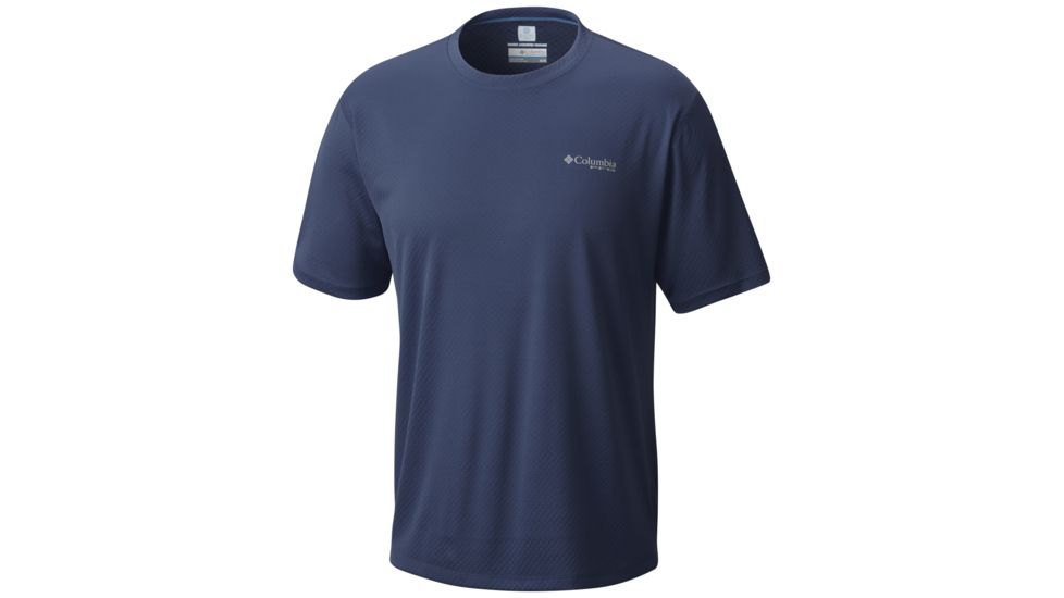Columbia Zero Rules Short Sleeve Shirt - Men's-Dark Mountain-Small