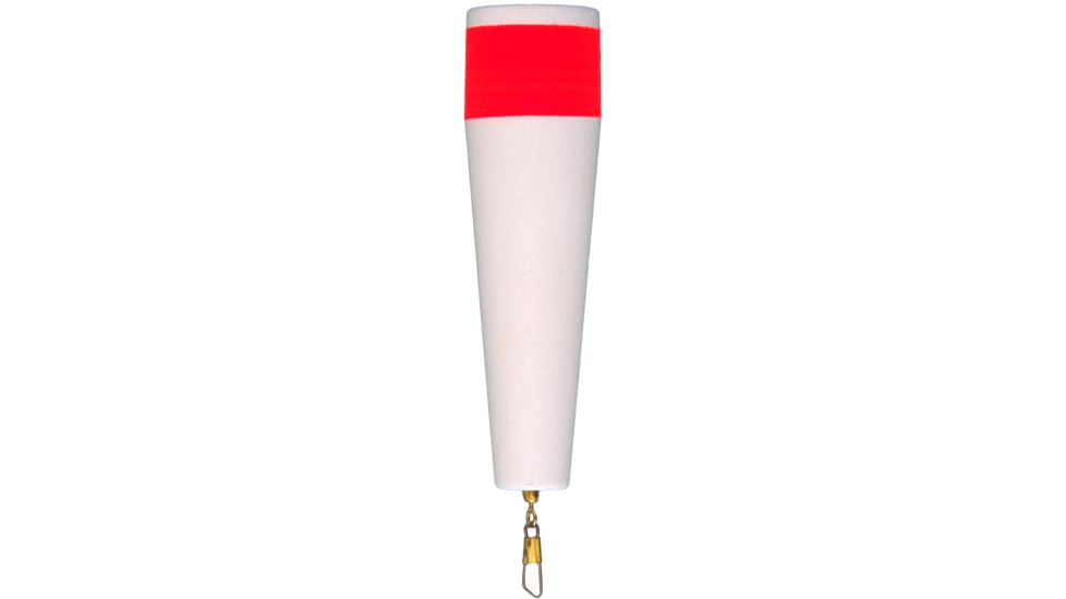 Comal Floats Reddi Popping Float Weighted w/Swivel Red/Wht 5in, 25WR5