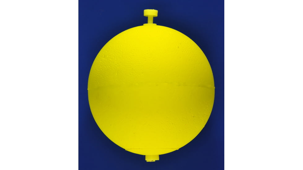 Comal Floats Round Yel Snap On/Off 3in, SS300Y