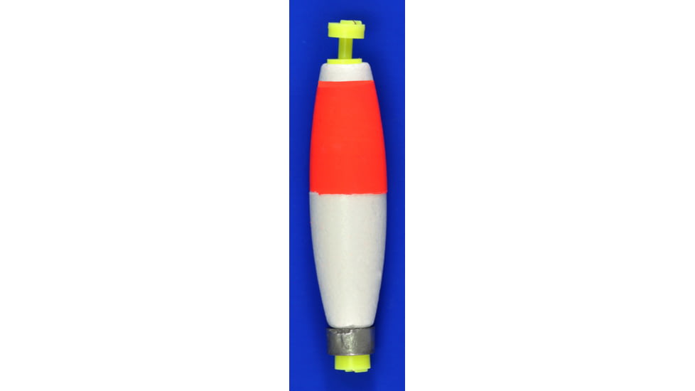 Comal Floats Weighted Cigar Push Button Snap-On/Off, 2-1/2in, WCS250A1