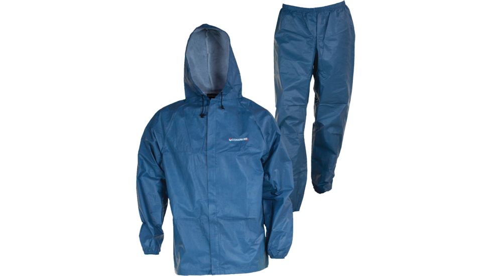 Compass 360 Eco-lite Rain Suit Blue Xlarge EL12104-21-XL