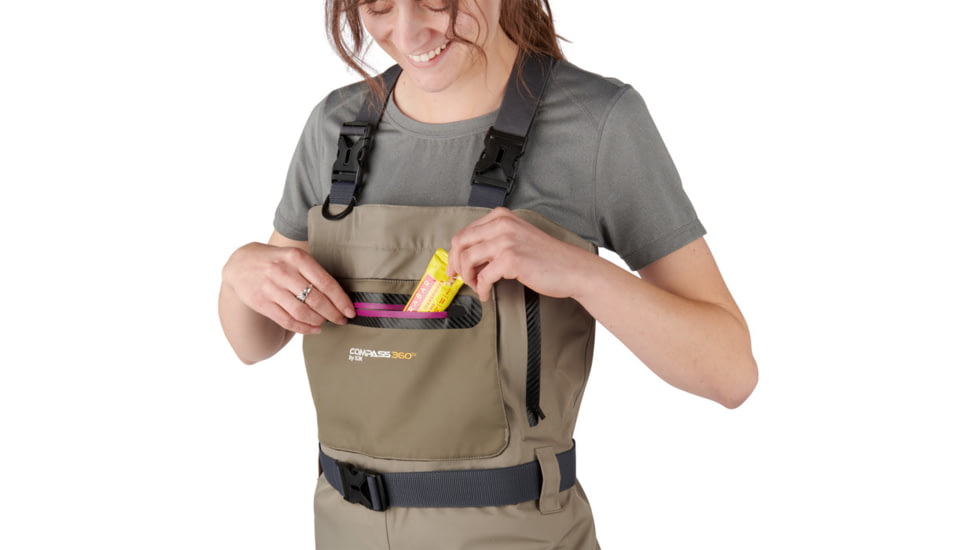 Compass 360 Ledges STFT Wader - Womens, Khaki/Sand, Small, 2121135-SM