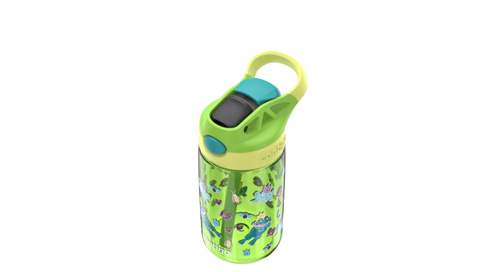 Contigo Asclnbl PP 2PK Bottle, 14 oz, Bunnies Frogs, 14, CTPLASCLN2514-34