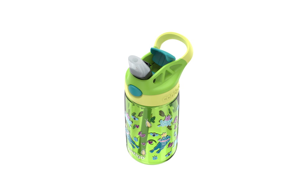 Contigo Asclnbl PP 2PK Bottle, 14 oz, Bunnies Frogs, 14, CTPLASCLN2514-34