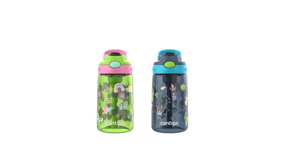 Contigo Asclnbl PP 2PK Bottle, 14 oz, Pollinator Nightfall, 14, CTPLASCLN2514-33