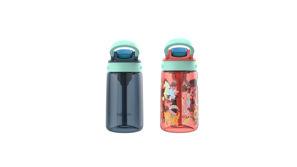 Contigo Asclnbl PP 2PK Bottle, 14 oz, Safari Blubrry Corl, 14, CTPLASCLN2514-36