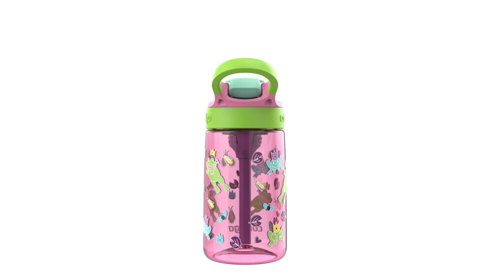 Contigo Asclnbl PP Bottle, 14 oz, Azalea Frog Prince, 14, CTPLASCLN2514-22
