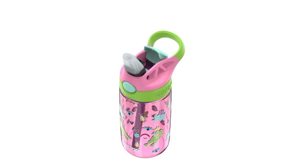 Contigo Asclnbl PP Bottle, 14 oz, Azalea Frog Prince, 14, CTPLASCLN2514-22