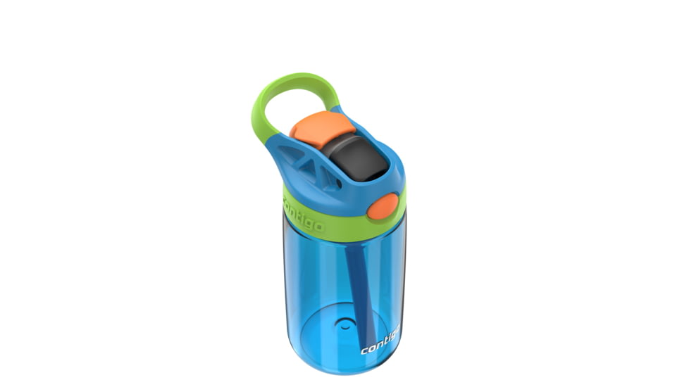 Contigo Asclnbl PP Bottle, 14 oz, Blue Poppy Cool Lime, 14, CTPLASCLN2514-27