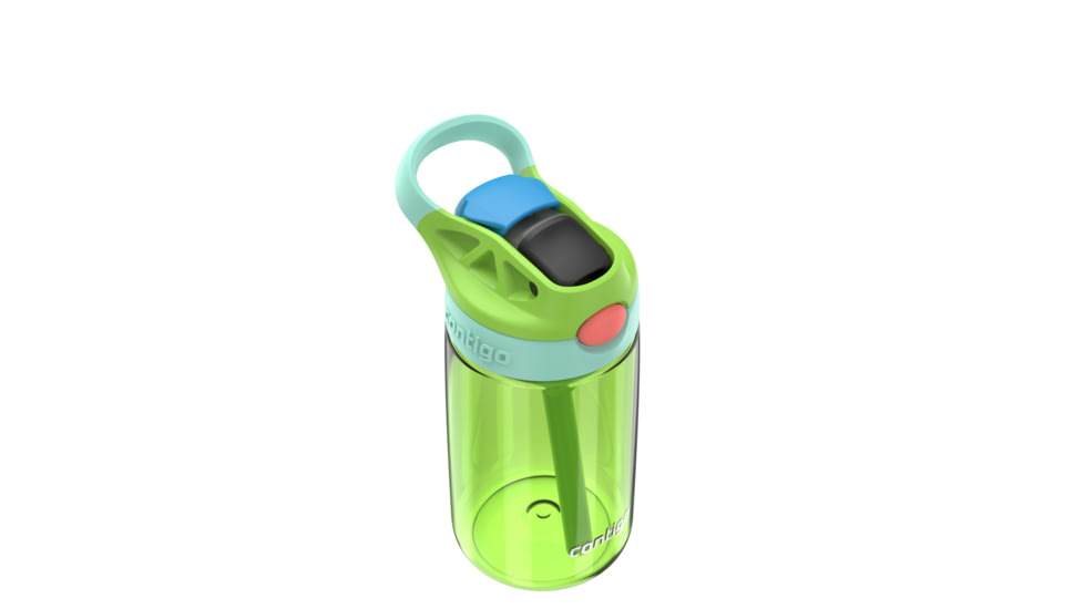 Contigo Asclnbl PP Bottle, 14 oz, Cool Lime Jade Vine, 14, CTPLASCLN2514-26