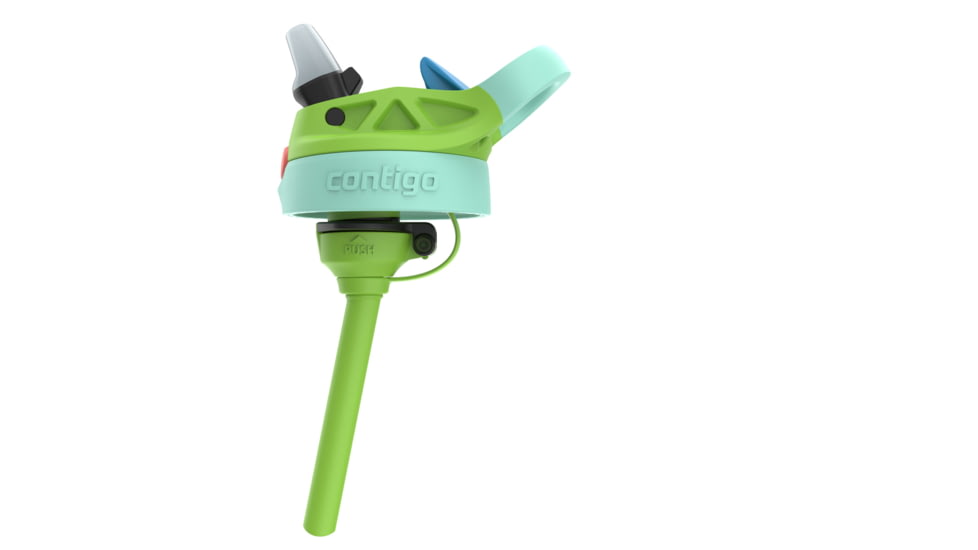 Contigo Asclnbl PP Bottle, 14 oz, Cool Lime Jade Vine, 14, CTPLASCLN2514-26