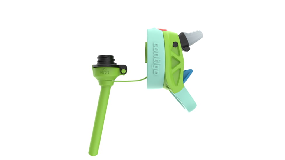 Contigo Asclnbl PP Bottle, 14 oz, Cool Lime Jade Vine, 14, CTPLASCLN2514-26
