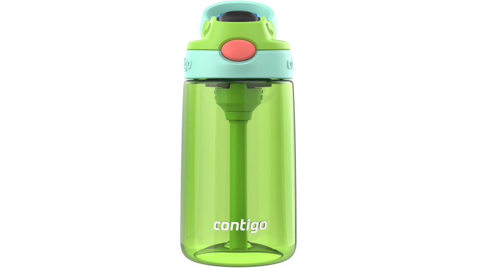 Contigo Asclnbl PP Bottle, 14 oz, Cool Lime Jade Vine, 14, CTPLASCLN2514-26