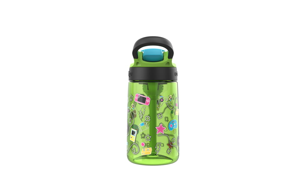Contigo Asclnbl PP Bottle, 14 oz, Cool Lime Video Games, 14, CTPLASCLN2514-24