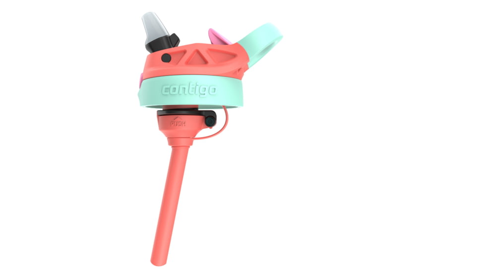 Contigo Asclnbl PP Bottle, 14 oz, Coral Llamas, 14, CTPLASCLN2514-19