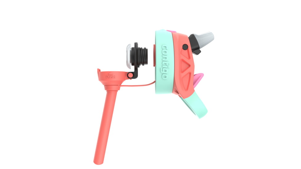 Contigo Asclnbl PP Bottle, 14 oz, Coral Llamas, 14, CTPLASCLN2514-19