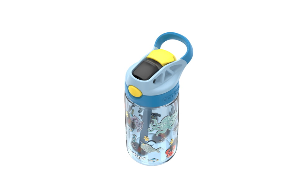 Contigo Asclnbl PP Bottle, 14 oz, Glacier Aquatic Life, 14, CTPLASCLN2514-25