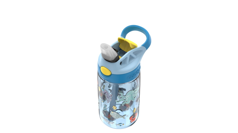 Contigo Asclnbl PP Bottle, 14 oz, Glacier Aquatic Life, 14, CTPLASCLN2514-25