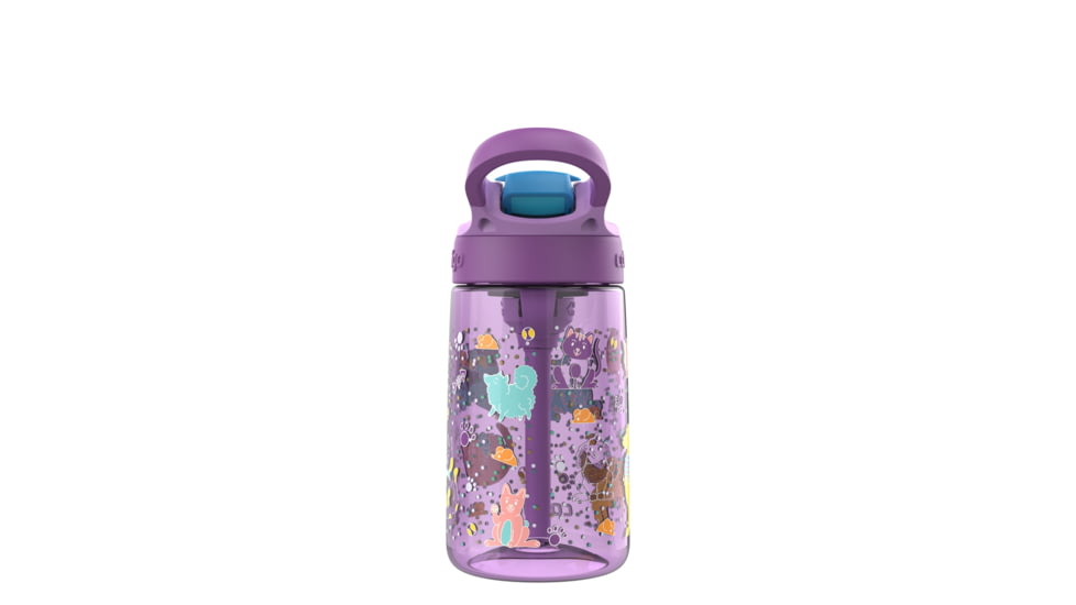 Contigo Asclnbl PP Bottle, 14 oz, Pansy Playful Pets, 14, CTPLASCLN2514-30