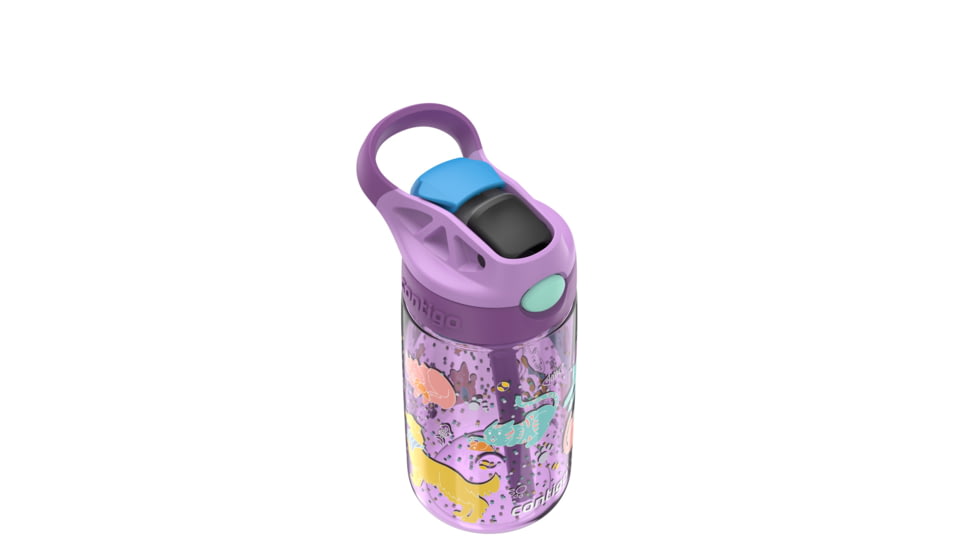 Contigo Asclnbl PP Bottle, 14 oz, Pansy Playful Pets, 14, CTPLASCLN2514-30