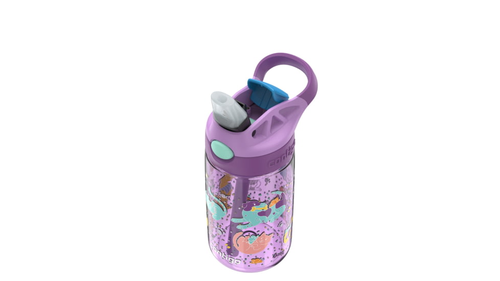 Contigo Asclnbl PP Bottle, 14 oz, Pansy Playful Pets, 14, CTPLASCLN2514-30