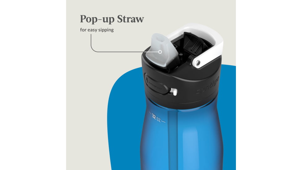 Contigo Ashland 2.0 Bottle, 32 oz, Blue Poppy, 32, CTPLASHLND2032-5