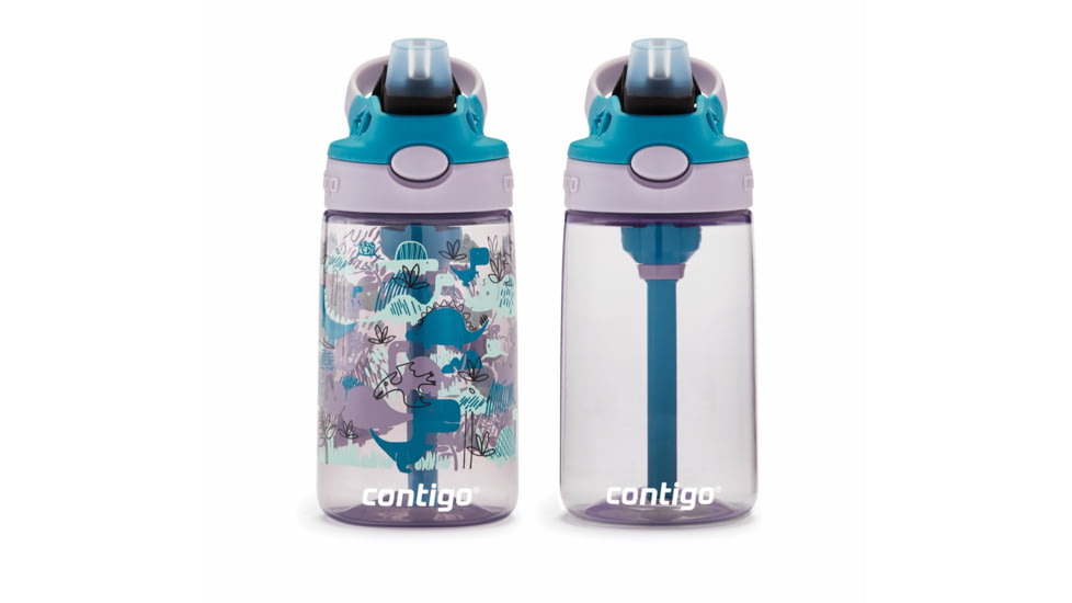 Contigo Cleanable PP, 2 Pack, 14 oz, Dinos Taro Junip, 14, CTPLASCLN2514-41