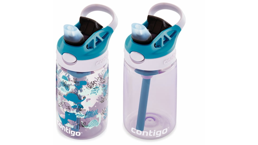 Contigo Cleanable PP, 2 Pack, 14 oz, Dinos Taro Junip, 14, CTPLASCLN2514-41