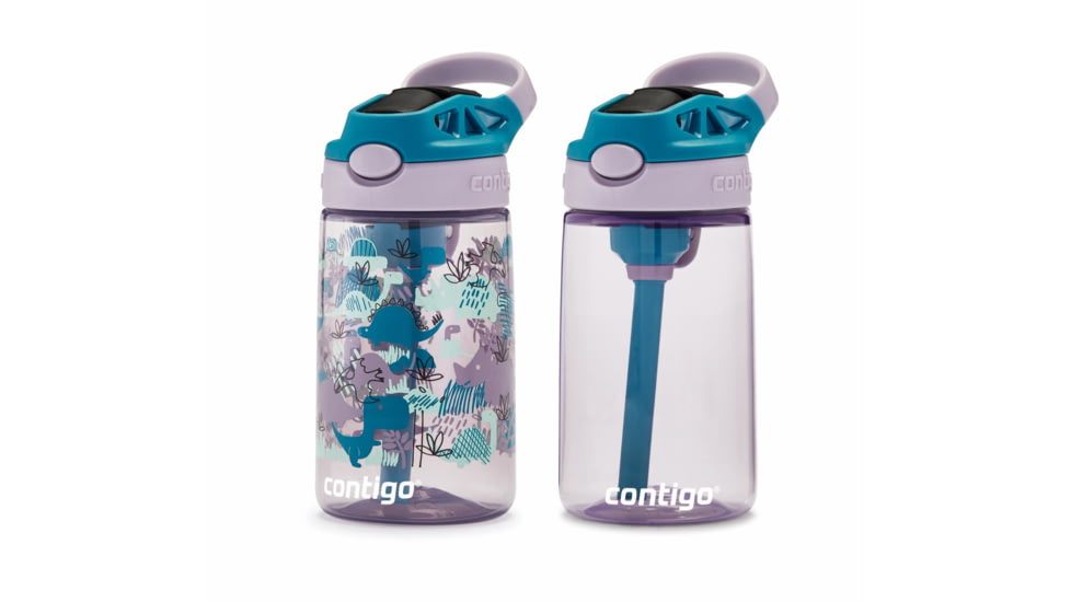 Contigo Cleanable PP, 2 Pack, 14 oz, Dinos Taro Junip, 14, CTPLASCLN2514-41