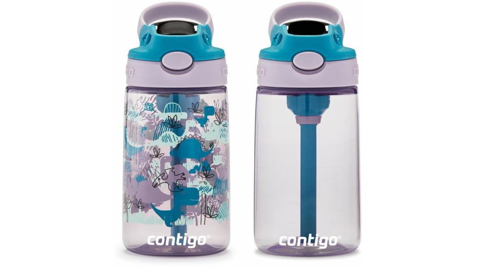 Contigo Cleanable PP, 2 Pack, 14 oz, Dinos Taro Junip, 14, CTPLASCLN2514-41