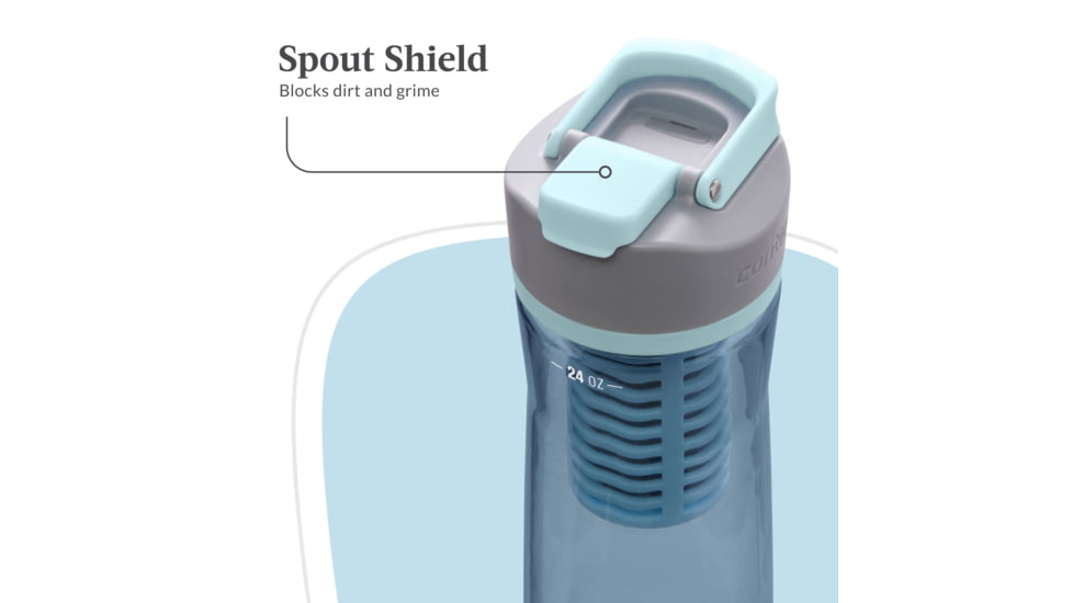 Contigo Clybourn Bottle, 24 oz, Dark Ice, 24, CTPLCLYBOURN24-1